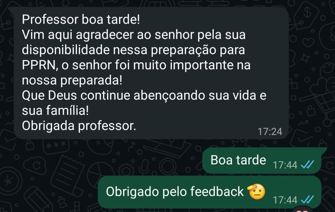 Depoimento de aluno do Professor Jonas Regis 5