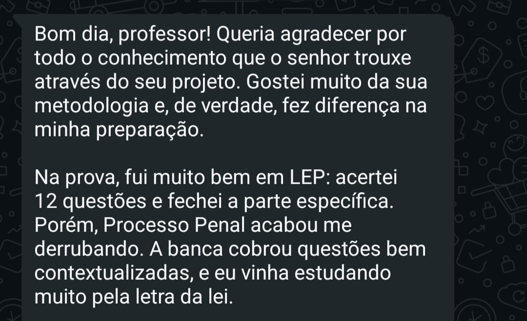 Depoimento de aluno do Professor Jonas Regis 3