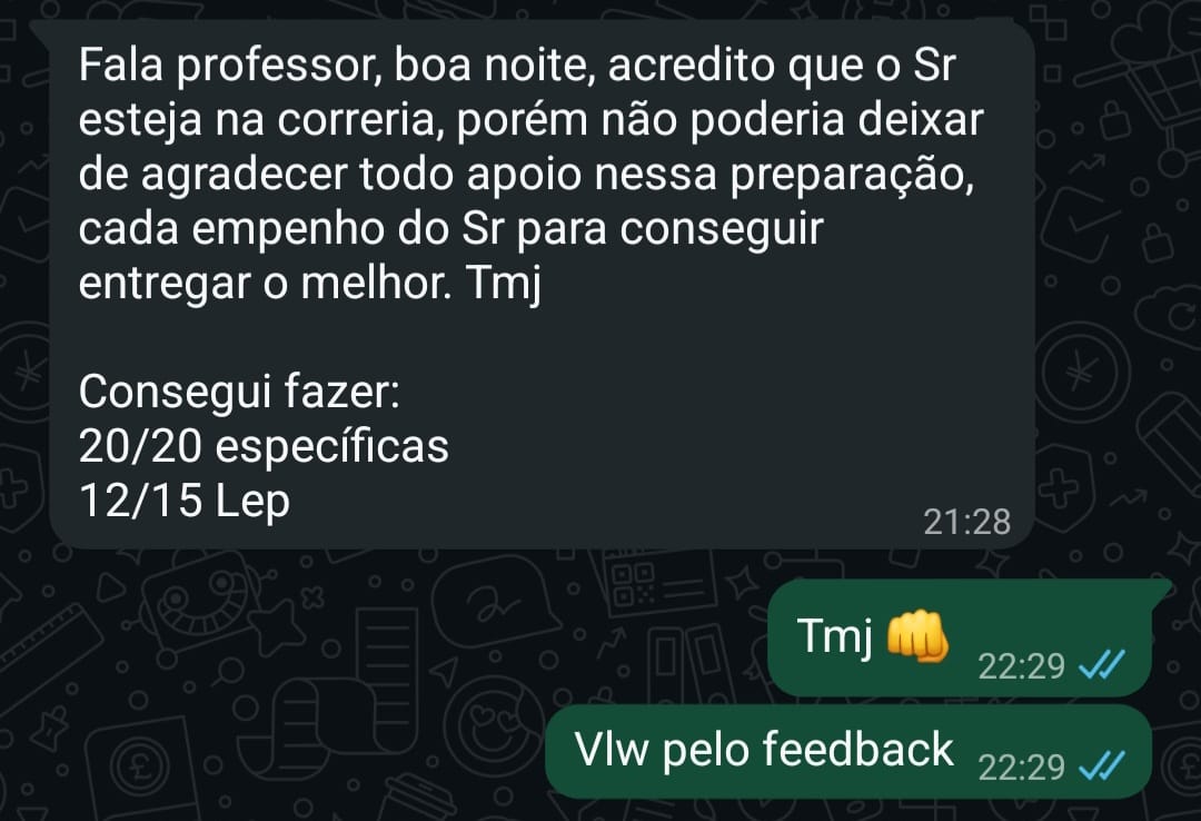 Depoimento de aluno do Professor Jonas Regis 2