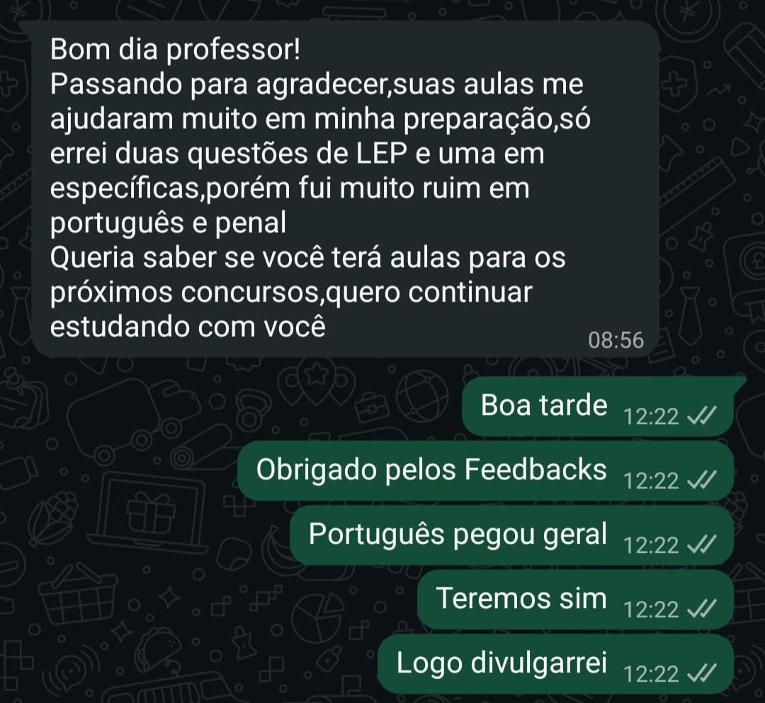 Depoimento de aluno do Professor Jonas Regis 4